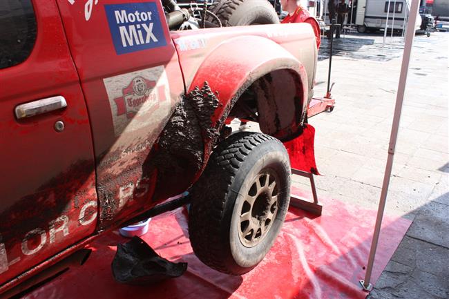 Na Baja Poland zastupoval český tým Offroadsport jen  Konrád Sobecky. Dojel čtvrtý.