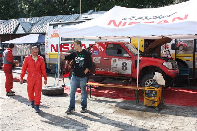 Na Baja Poland zastupoval český tým Offroadsport jen  Konrád Sobecky. Dojel čtvrtý.