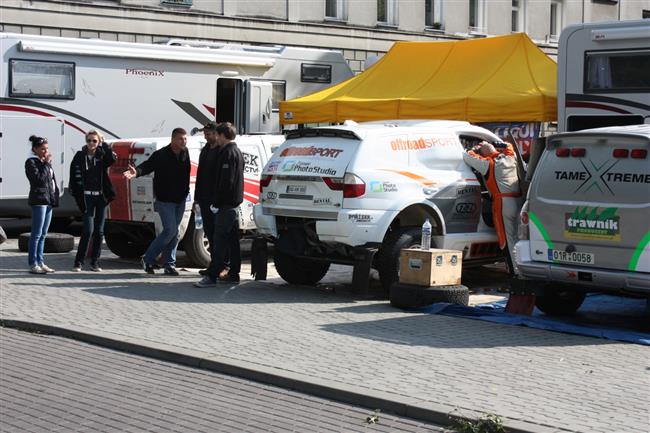 Na Baja Poland zastupoval český tým Offroadsport jen  Konrád Sobecky. Dojel čtvrtý.