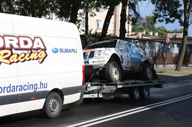 Na Baja Poland zastupoval český tým Offroadsport jen  Konrád Sobecky. Dojel čtvrtý.