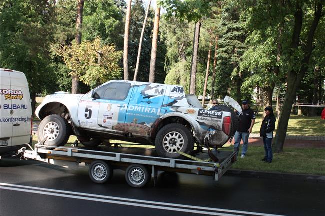 Na Baja Poland zastupoval český tým Offroadsport jen  Konrád Sobecky. Dojel čtvrtý.