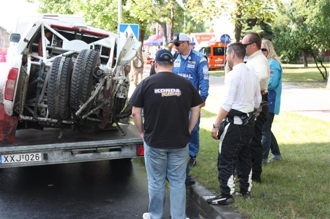 Na Baja Poland zastupoval český tým Offroadsport jen  Konrád Sobecky. Dojel čtvrtý.