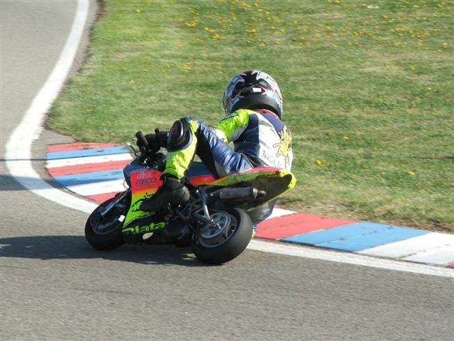 Jarn dubnov zvody minibike v Brn, duben 2008, foto Vl. Ronek