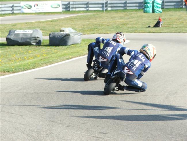 Jarn dubnov zvody minibike v Brn, duben 2008, foto Vl. Ronek