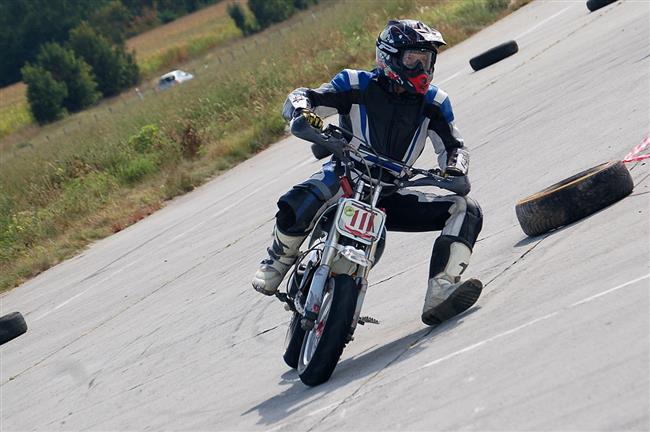 Supermoto ve Vykov 2009 objektivem Duana Bellii