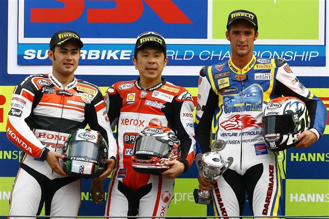 Jakub Smrž a jeho superbikové podium v Assenu 2009
