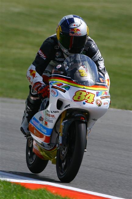 Jakub Kornfeil a MotoGP v Anglii 2010, foto tmu