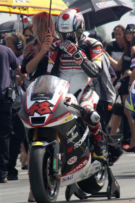 Vzpomnka na Shoya Tomizawarv start  na MotoGP v Brn 2010