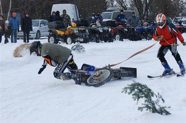 Už 15. vypsaný ročník mistrovských motoskijöringů se blíží.