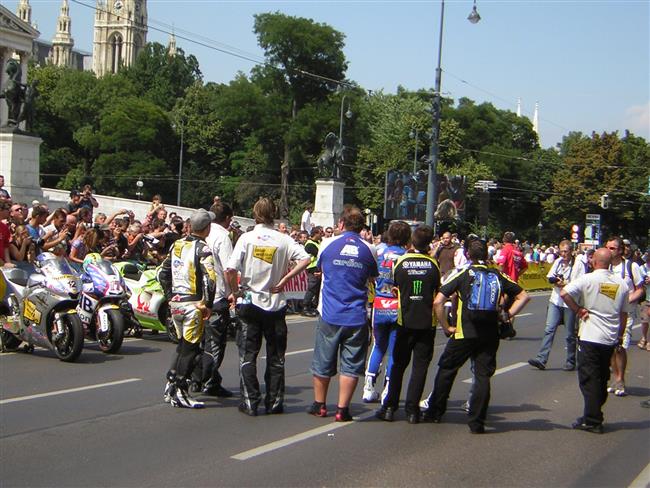 Moto GP Brno 2010 a prezentační akce ve Vídni - foto Pavel Jelíinek