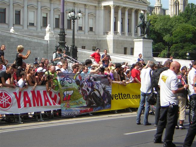Moto GP Brno 2010 a prezentační akce ve Vídni - foto Pavel Jelíinek