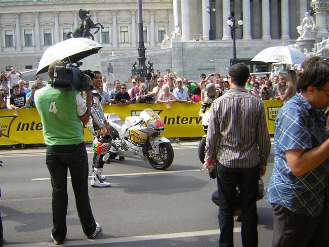 Moto GP Brno 2010 a prezentační akce ve Vídni - foto Pavel Jelíinek