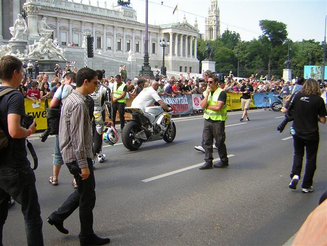 Moto GP Brno 2010 a prezentační akce ve Vídni - foto Pavel Jelíinek
