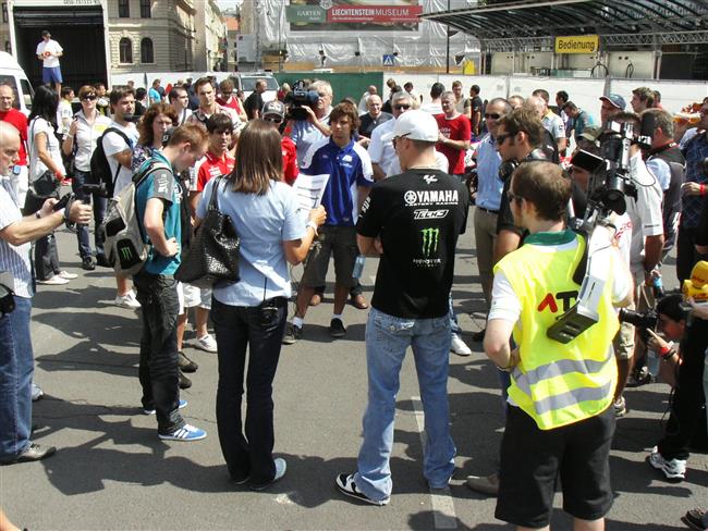 Moto GP Brno 2010 a prezentační akce ve Vídni - foto Jarda Pazderník