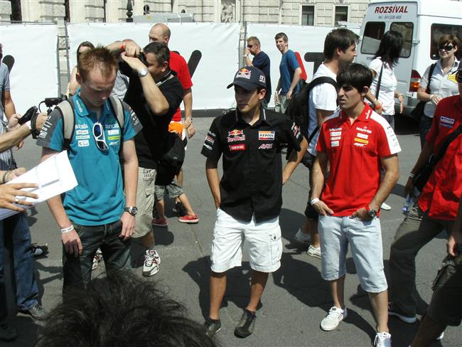 Moto GP Brno 2010 a prezentační akce ve Vídni - foto Jarda Pazderník