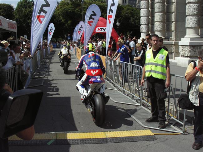 Moto GP Brno 2010 a prezentační akce ve Vídni - foto Jarda Pazderník