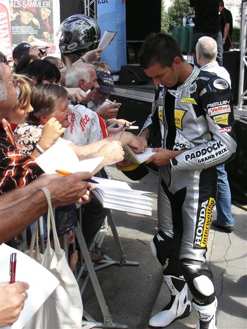 Moto GP Brno 2010 a prezentační akce ve Vídni - foto Jarda Pazderník