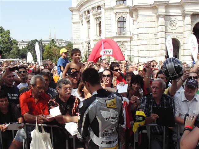 Moto GP Brno 2010 a prezentační akce ve Vídni - foto Jarda Pazderník