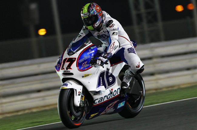 Moto GP 2011 v Kataru a n Karel Abraham