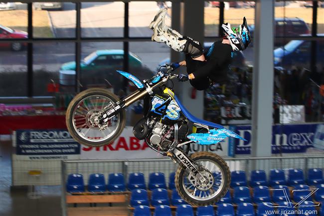 Motoshow FREESTYLE motocross Brno 2012 opt nabdne dv vystoupen