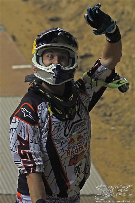 Javier Villegas vítězí ve FIM Freestyle MX World Championship