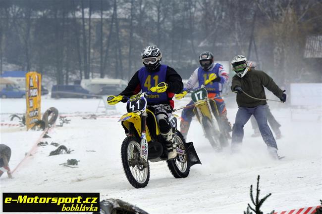 Ve Studeném a v Klášterci nad Orlicí se o víkendu konečně rozjede motoskijöring!