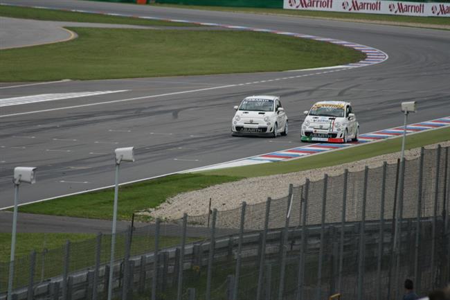 Petr Fuln v Brn s Fiatem Abarth, foto tmu