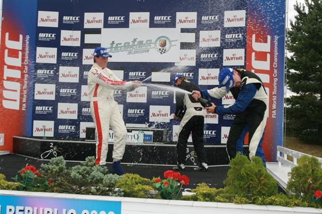 Petr Fulín v Brně s Fiatem Abarth, foto týmu