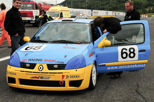 Mičánek Motorsport v červnovém¨Mostě, foto týmu