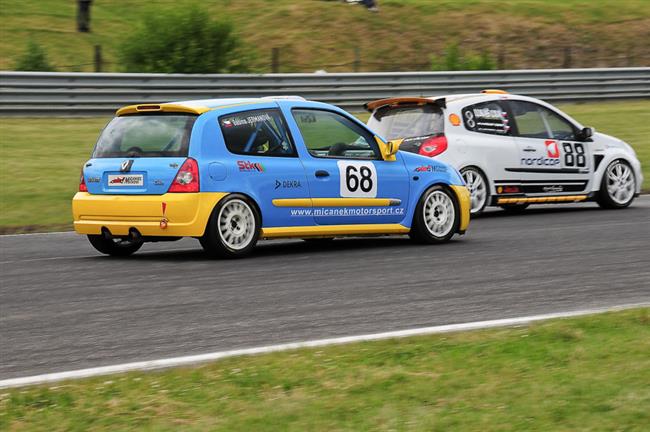 Mičánek Motorsport v červnovém¨Mostě, foto týmu