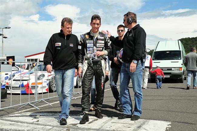 Mičánek Motorsport v červnovém¨Mostě, foto týmu