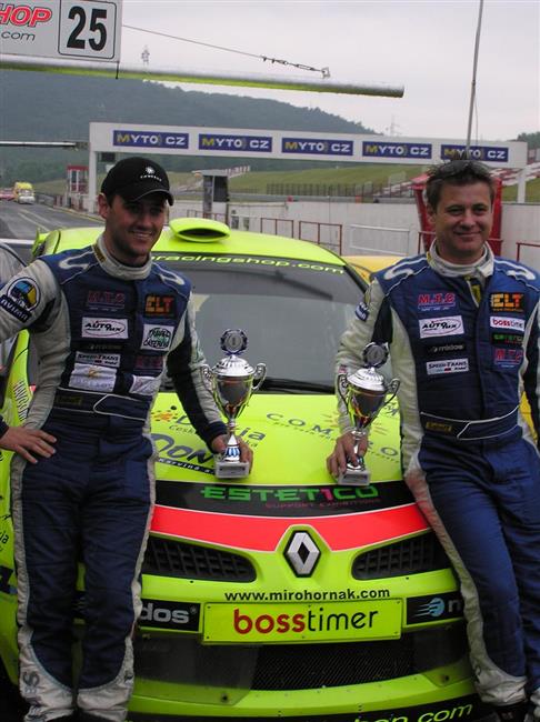 Valášek s Horňákem mistry Slovenska 2009, foto týmu