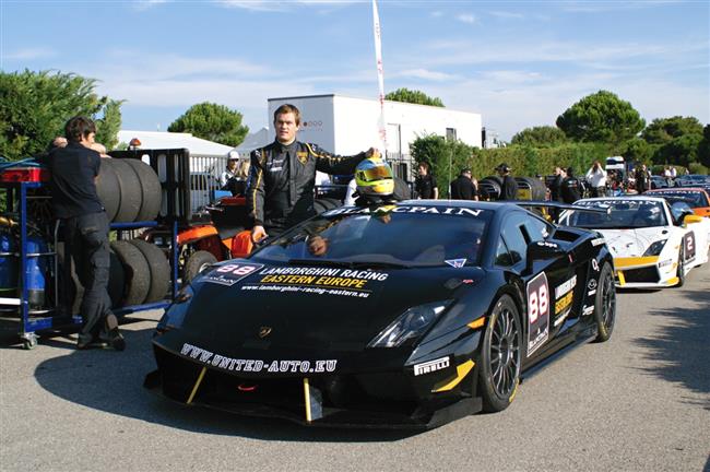Lamborghini Super Trofeo 2009 na Paul Ricard : Nai Adam Lacko a Petr Charouz tsn pod stupni