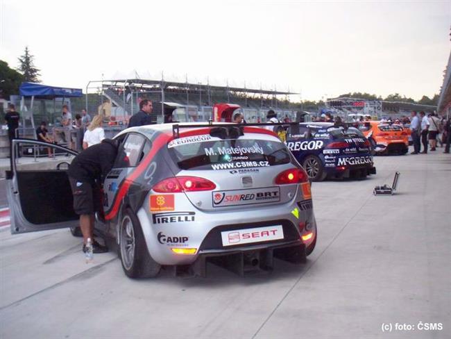 Imola 2009 a Michal Matějovský se Seatem, foto týmu
