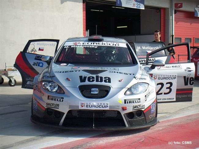 Imola 2009 a Michal Matějovský se Seatem, foto týmu