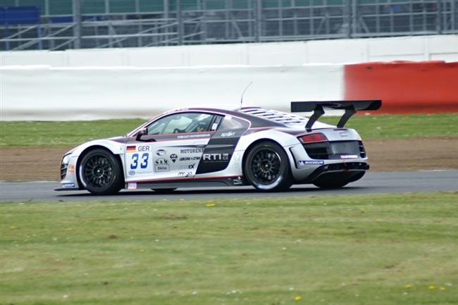 ampiont  FIA GT3 2009 zaal v Silverstone i  pro MM Racing s A8