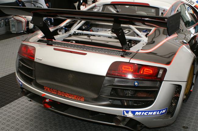FIA GT3 2009 v Silverstone a MM Racing s A8