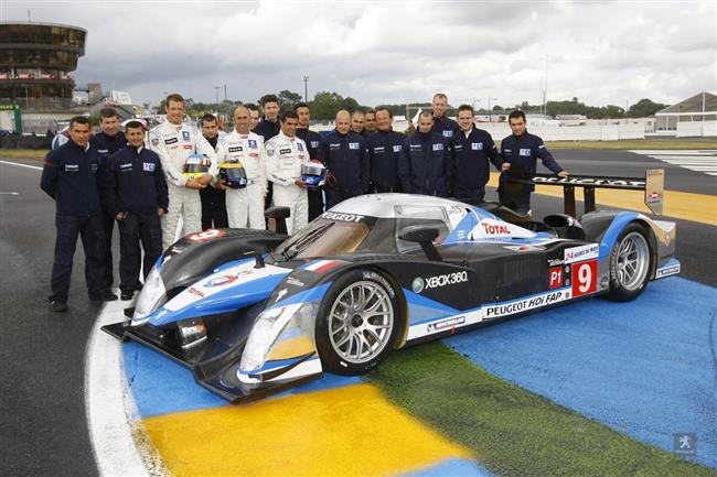 78. ronk zvodu 24 hodin v Le Mans zaal pro tm Peugeot nejlepm monm zpsobem