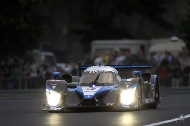 78. ronk zvodu 24 hodin v Le Mans zaal pro tm Peugeot nejlepm monm zpsobem