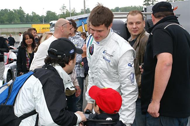 Ped tetm podnikem FIA GT3 v Jaram  Martin Matzke s tmem testoval na  Hockenheimu