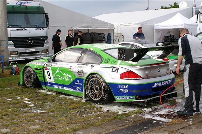 FIA GT3 2010 v Brn : Matzke m prvn body, foto tmu Karel Kube