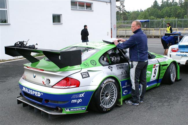 FIA GT3 2010 v Brn : Matzke m prvn body, foto tmu Karel Kube