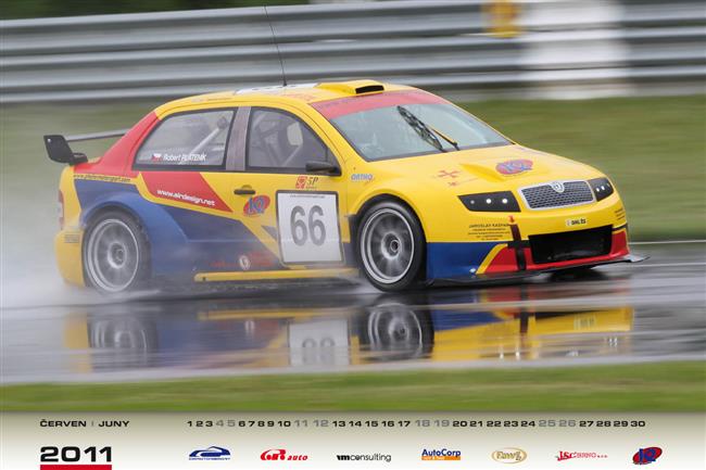 Nahlédnutí do  nástěnného kalendáře CPmotorsport. na rok 2011