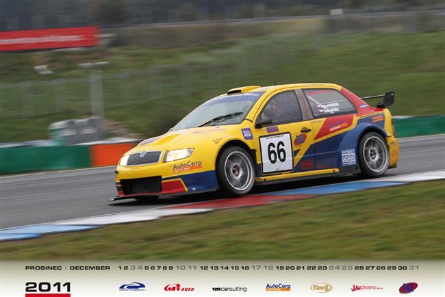 Nahlédnutí do  nástěnného kalendáře CPmotorsport. na rok 2011