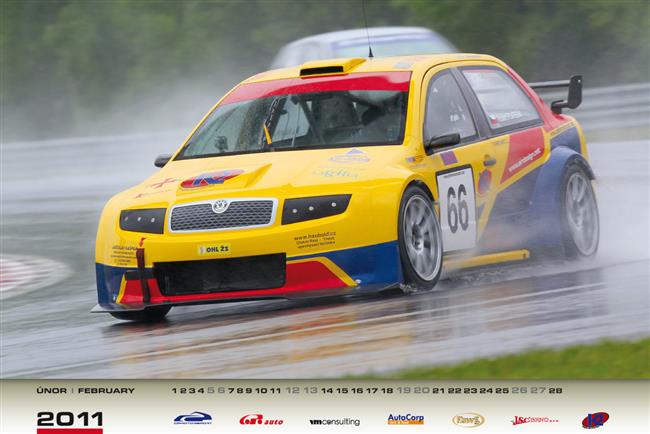 Nahlédnutí do  nástěnného kalendáře CPmotorsport. na rok 2011