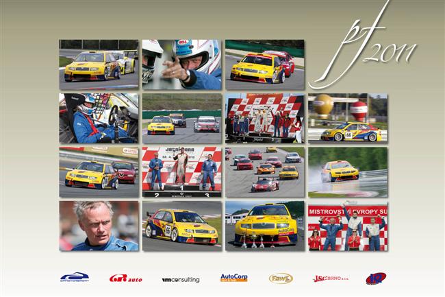 Nahlédnutí do  nástěnného kalendáře CPmotorsport. na rok 2011