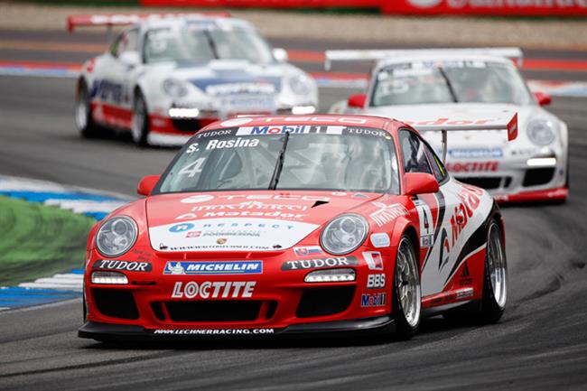 tefan Rosina pi Porsche Mobil1 Supercup 2011 na Silverstone