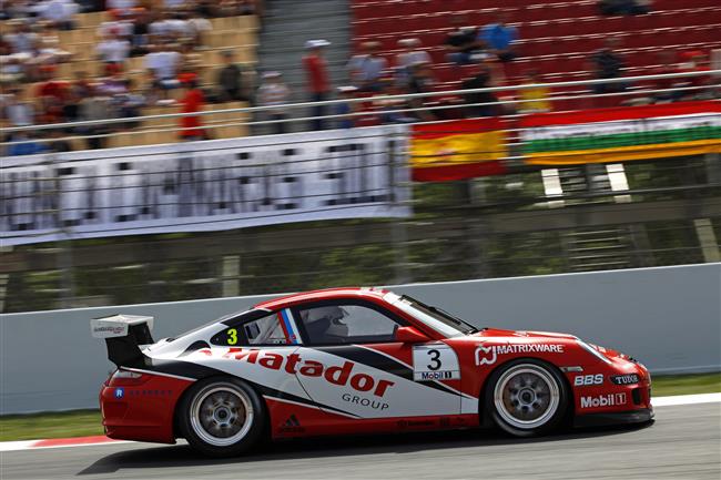 Porsche mobil1 Supercup ve ValenciI pinesl  tefanovi Rosinovi estou pku