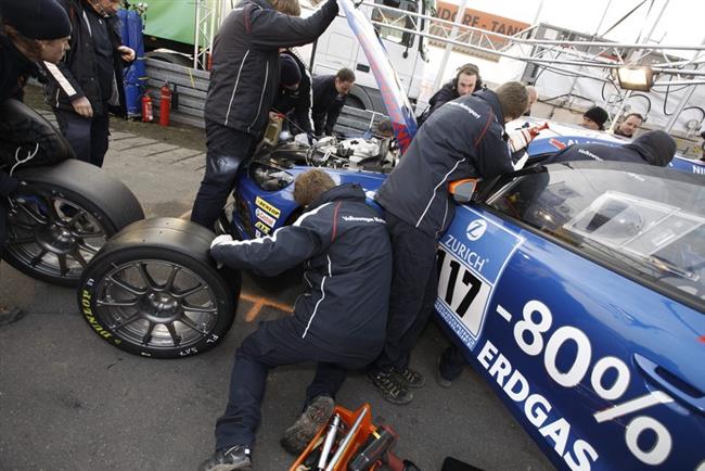 24 hod. na Nurburgringu 2010 a atmosféra závodu, foto týmu VW