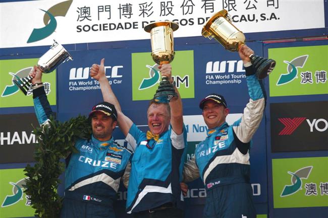 Finle WTCC se jelo v Macau: Chevrolet je dvojnsobnm mistrem svta!
